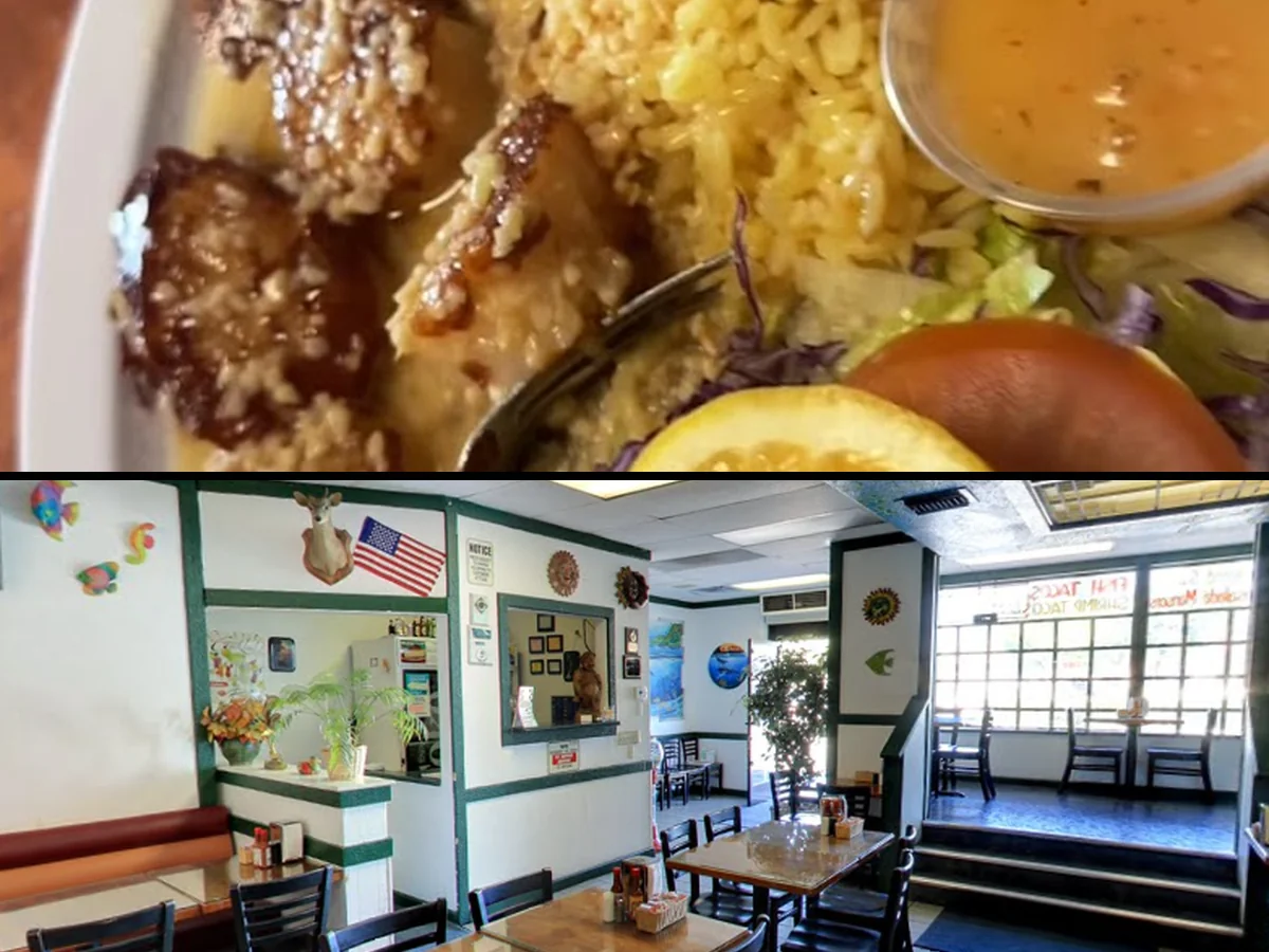 Colorful Mexican dishes served for dine-in meals.